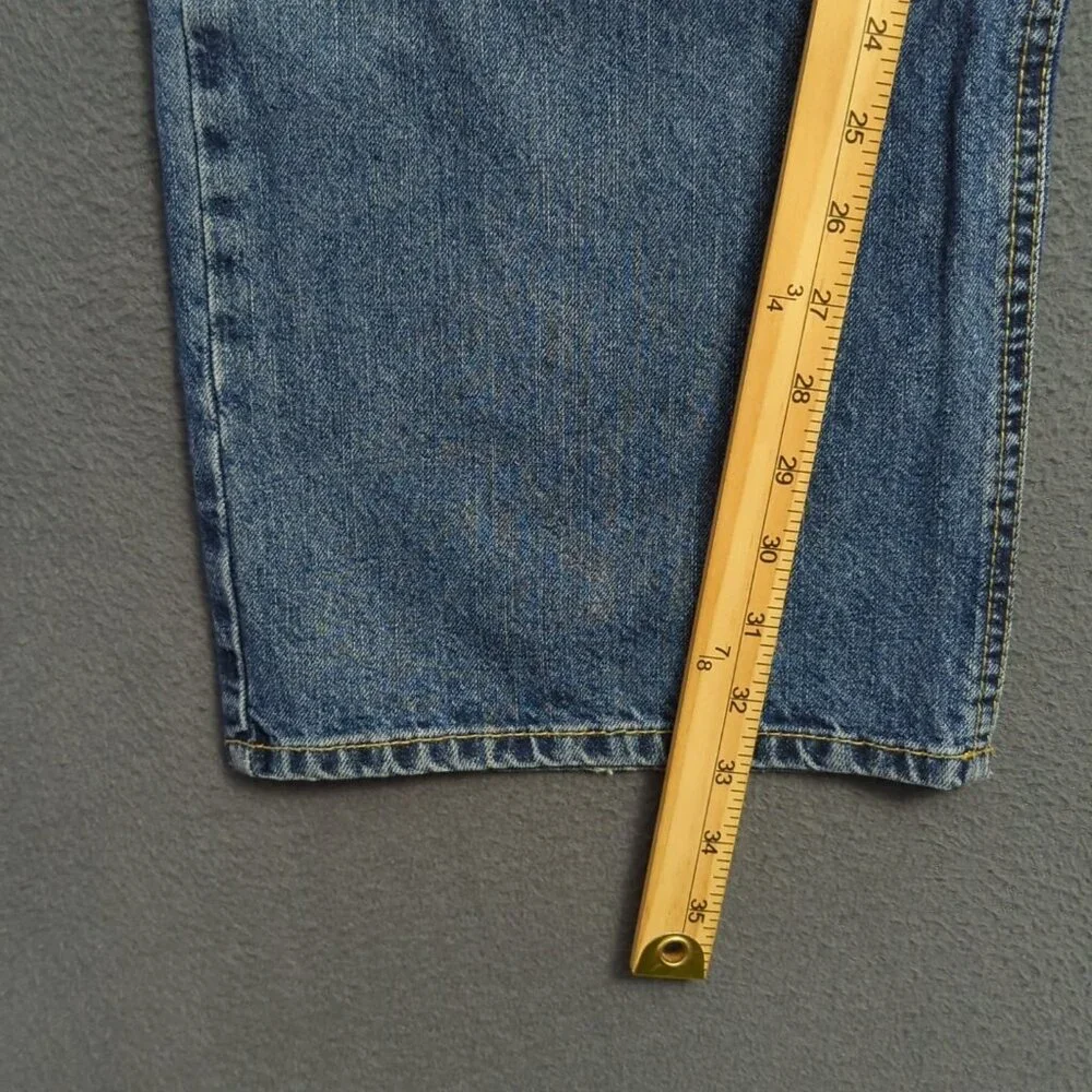 Cinch Jeans Mens 40x34 Fits 39x33 Blue Western Denim White Label Straight Cowboy